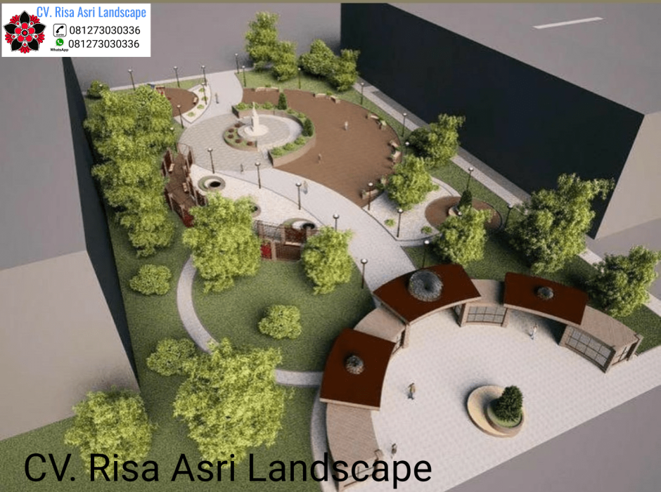 Макет дома с озеленением крыши