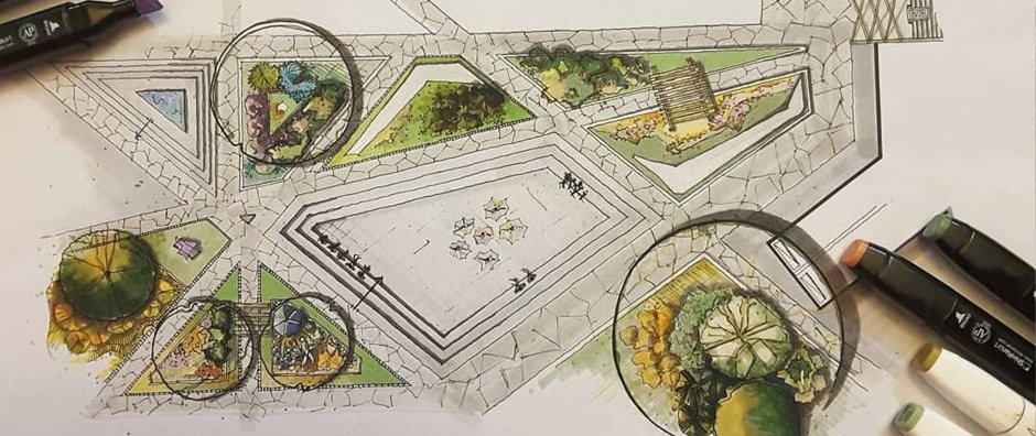 Жан мюс ландшафтный Архитектор