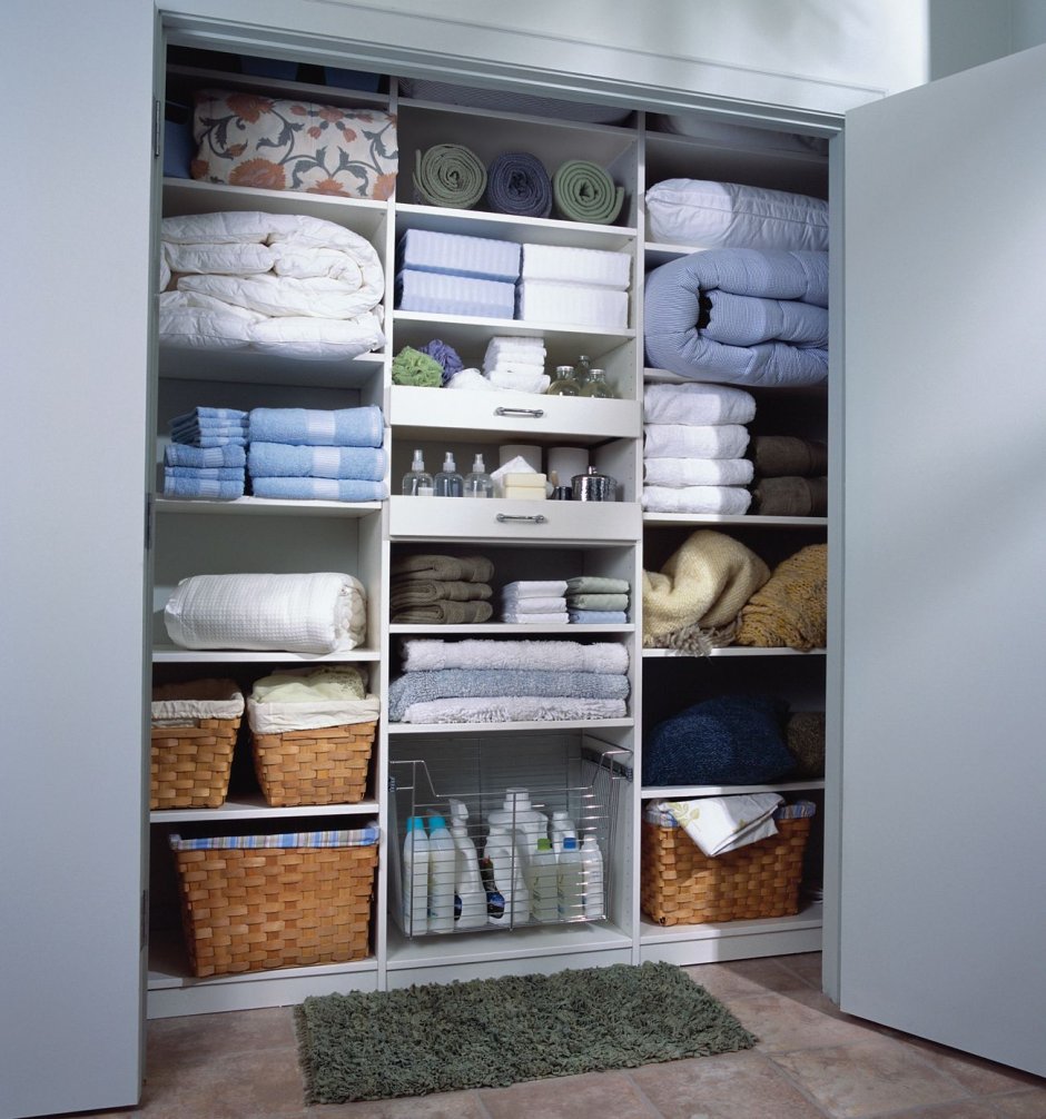 Удобное наполнение шкафа