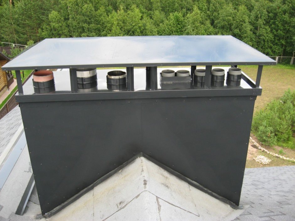 Кровля воздухозаборной Шахты