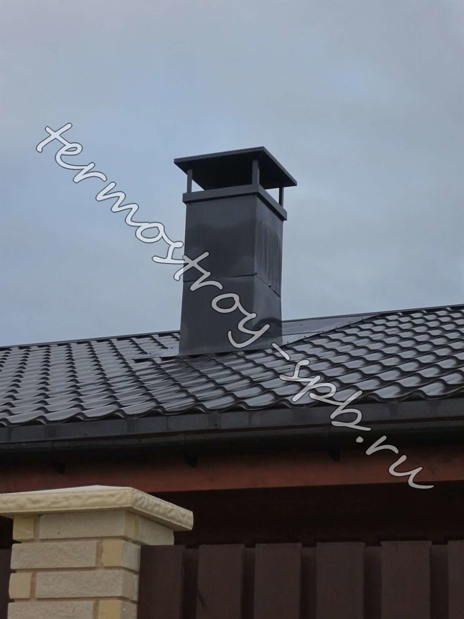 Вентиляционная шахта Schiedel на кровле