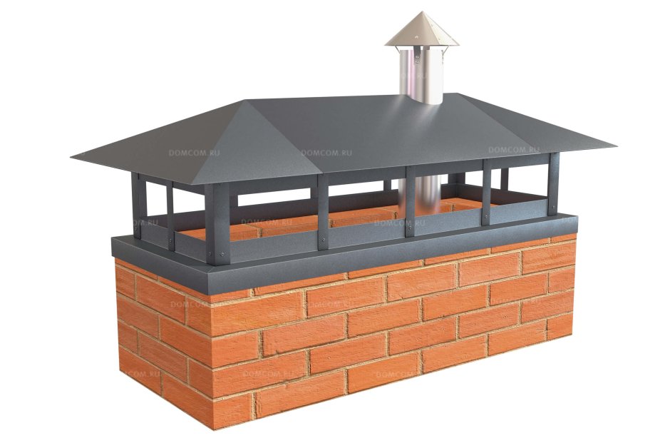 Дымник 104х51