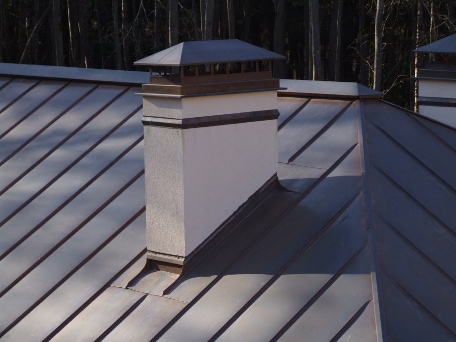 Фальцевая кровля вентиляционные Шахты