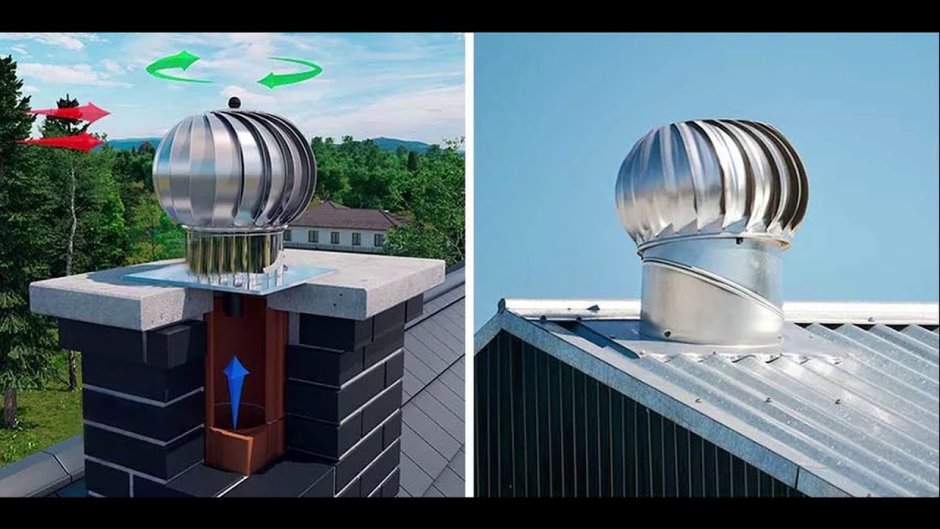 Турбодефлектор ТД-200 нержавеющая сталь