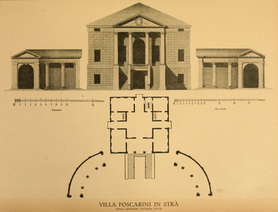 Андреа Палладио вилла Ротонда близ Виченцы
