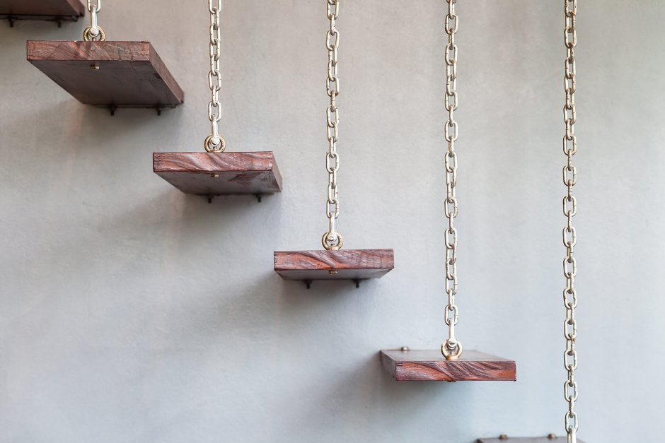 Полочки на цепочках