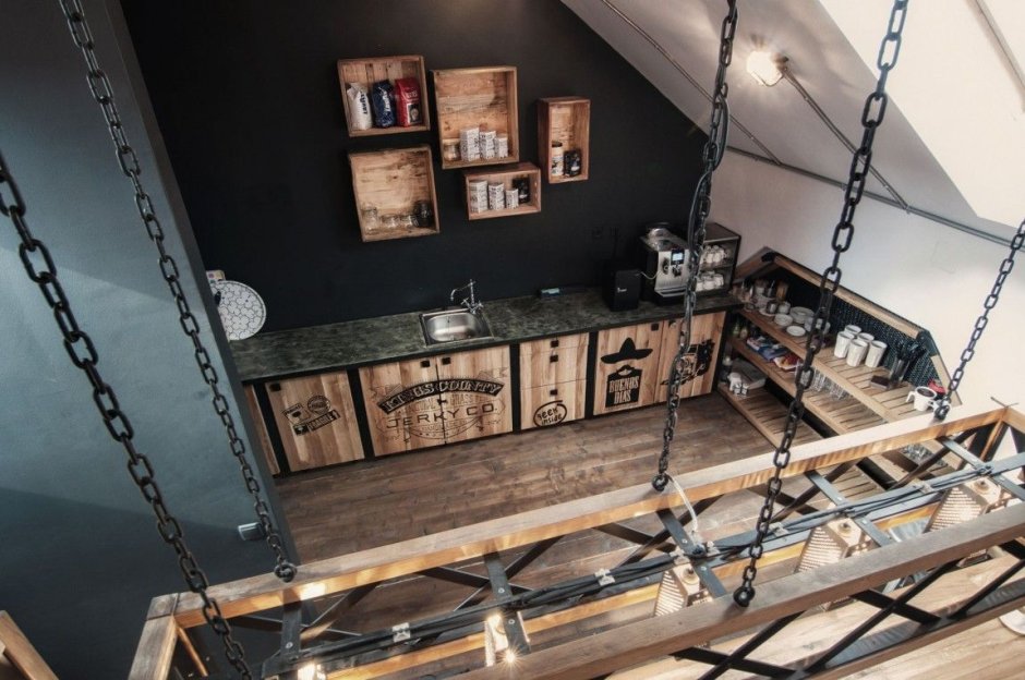 Мастерская в стиле лофт