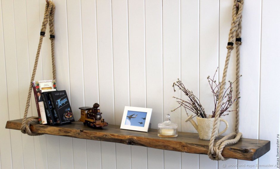 Подвесной стол на тросах