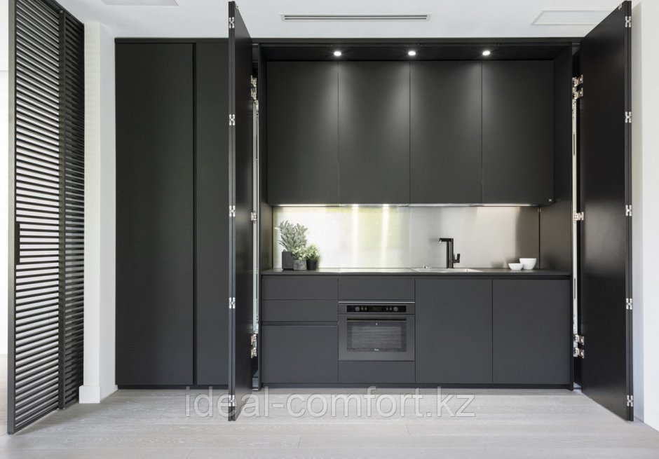 Феникс графит кухня