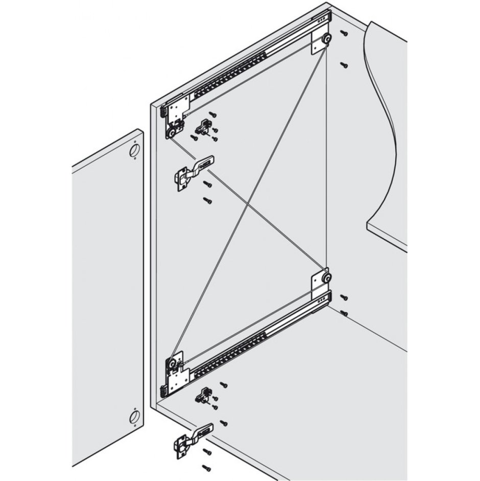 Внутренняя откатная дверь