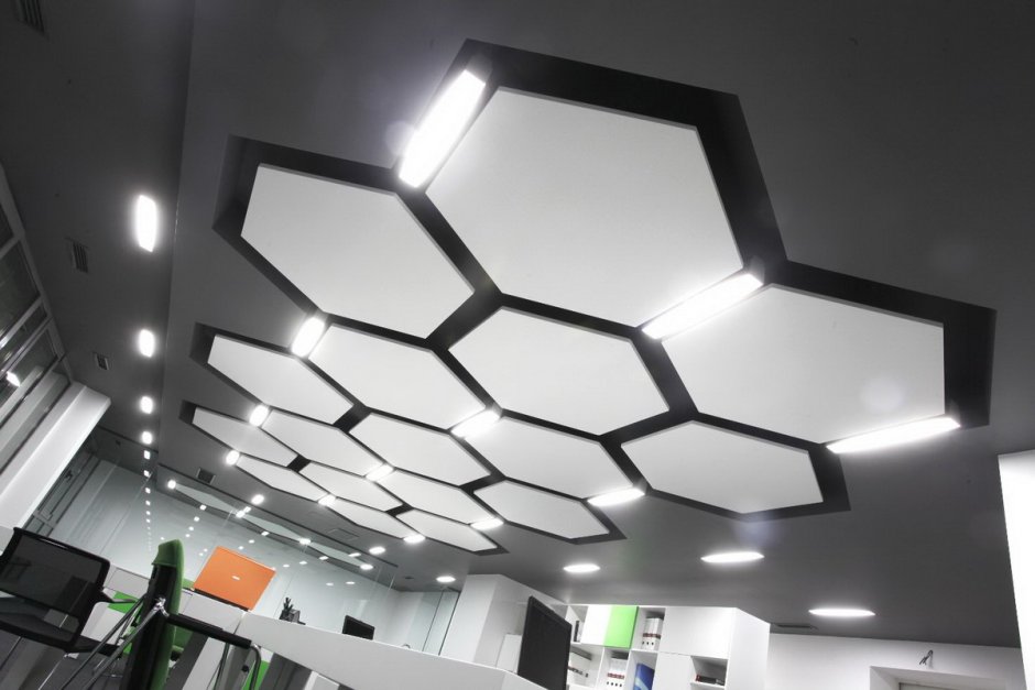 Оптоволокно потолок