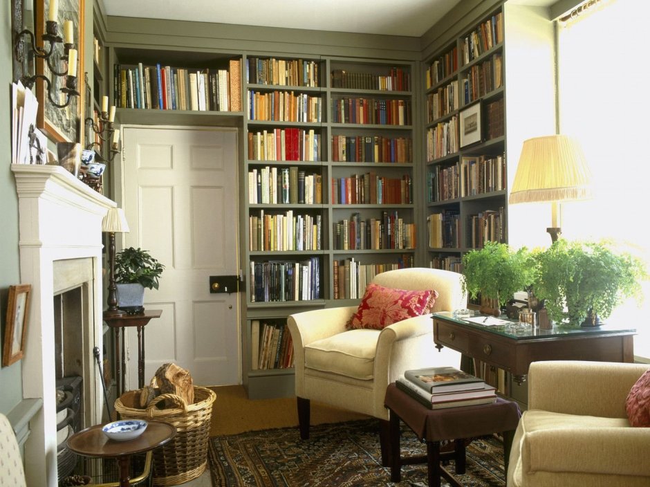 Место для чтения в гостиной