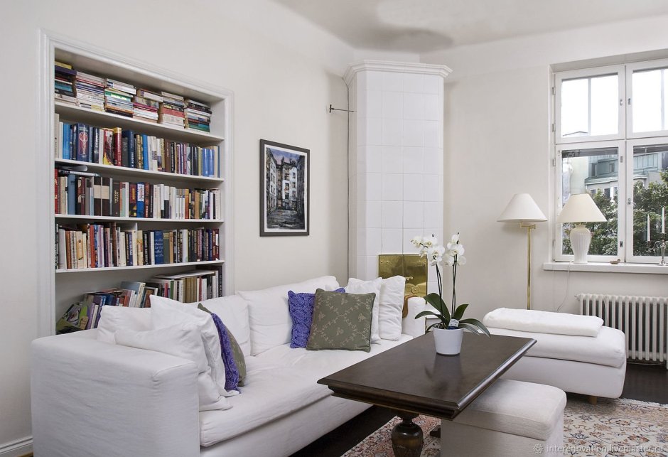 Уютная комната для чтения