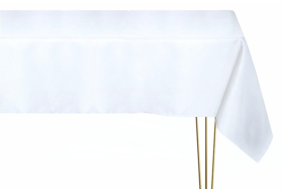 Белая скатерть фон