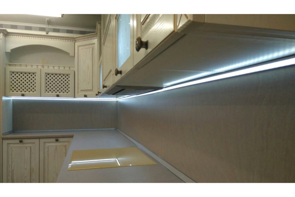 Подсветка для кухни под шкафы