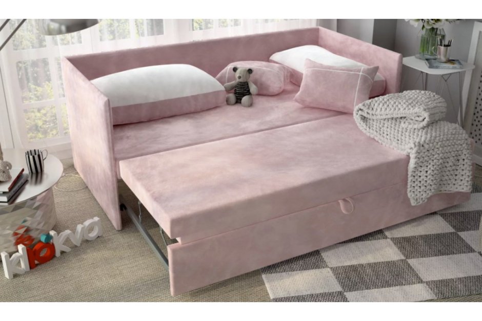 Диван Джуниор клюква