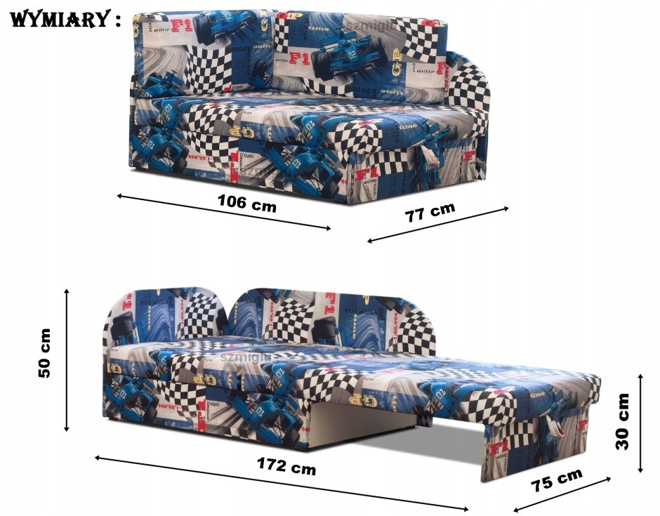 Детский угловой диванчик раскладной