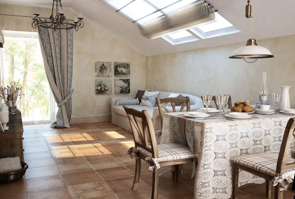 Нео Прованс интерьер