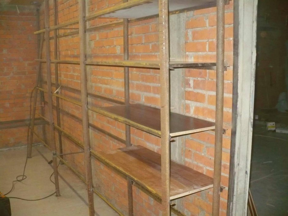 Стеллаж металлический из уголка