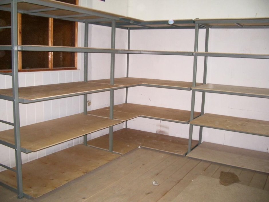 Стеллаж из профильной трубы