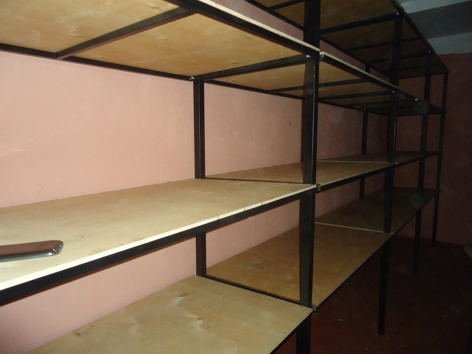 Стеллаж в гараж