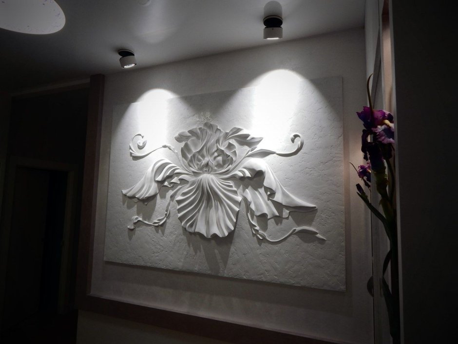 Декоративная лепка на стенах