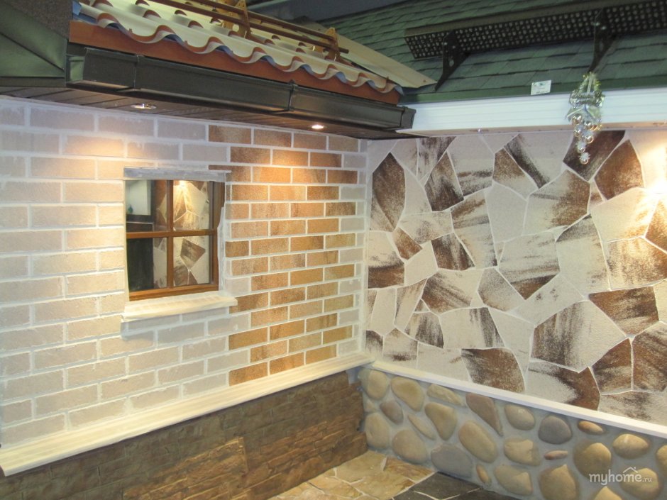 Мягкий камень для фасада