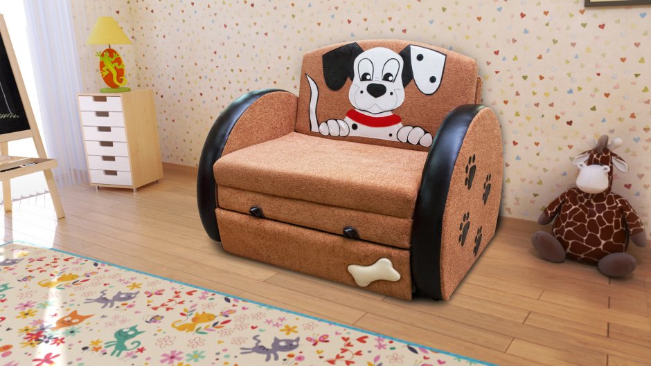 Детский диван Снупи