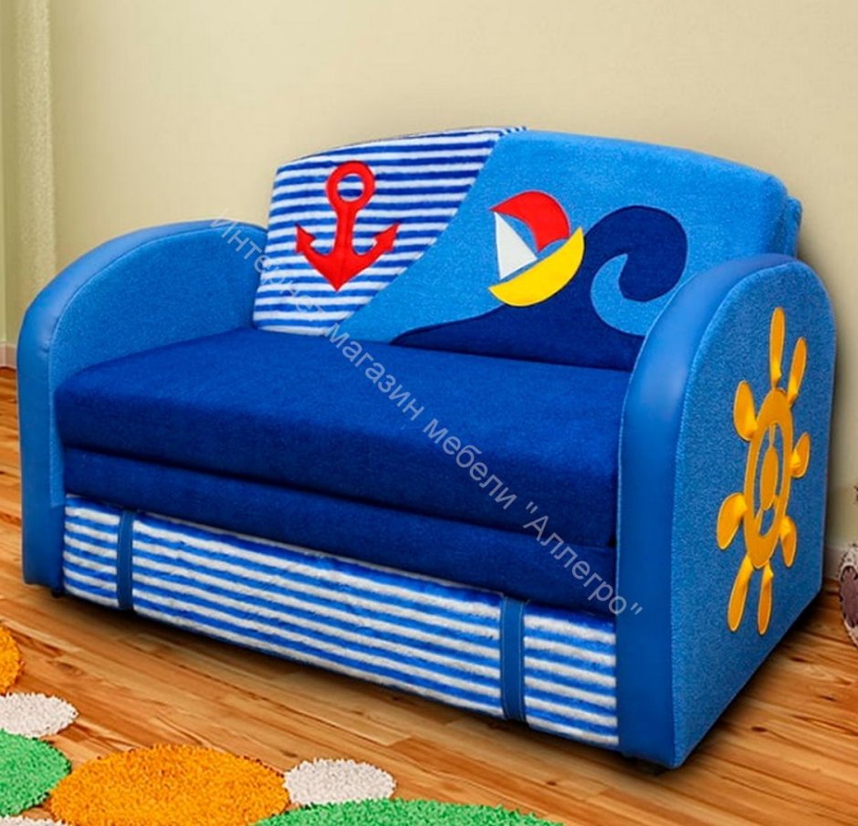 Детский диванчик волна м-стиль
