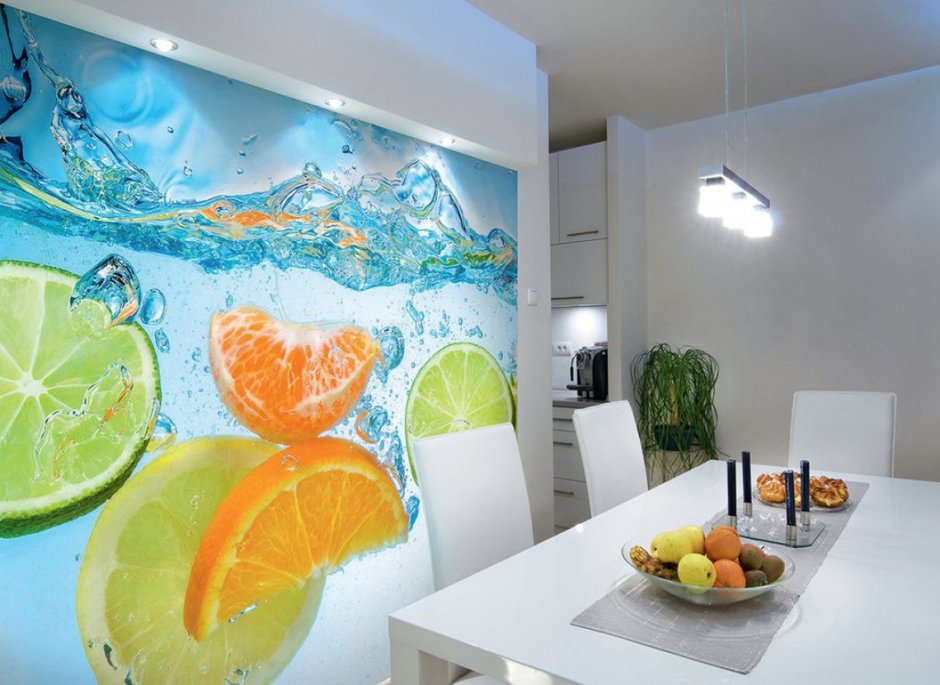 Яркие цвета в интерьере