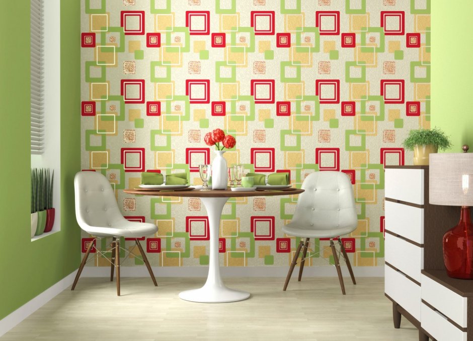 Интерьер кухни в желтых тонах