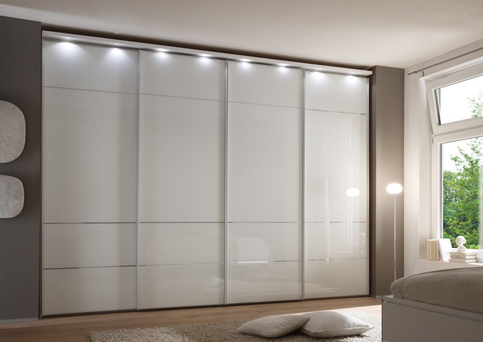 Шкаф купе бежевый