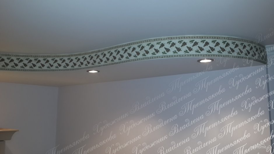 Бордюрный канат для потолков