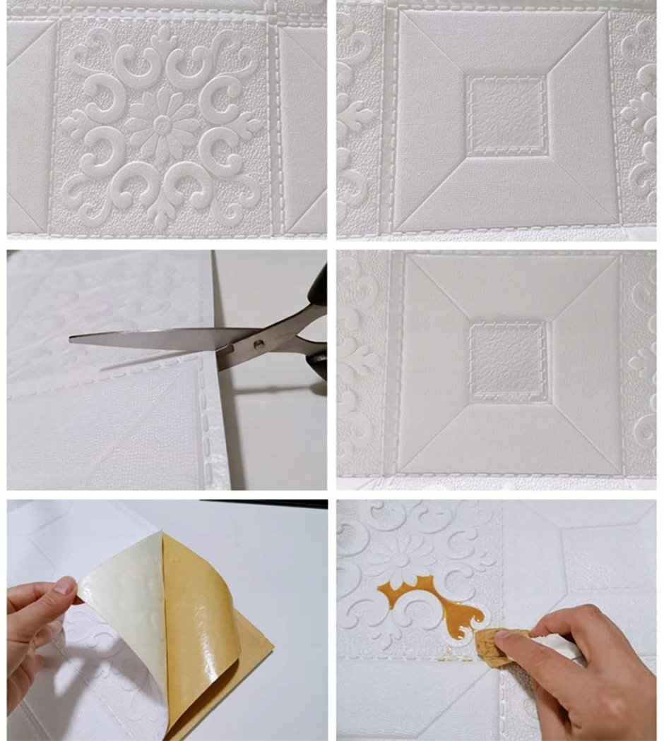 Самоклеющаяся плитка для потолка