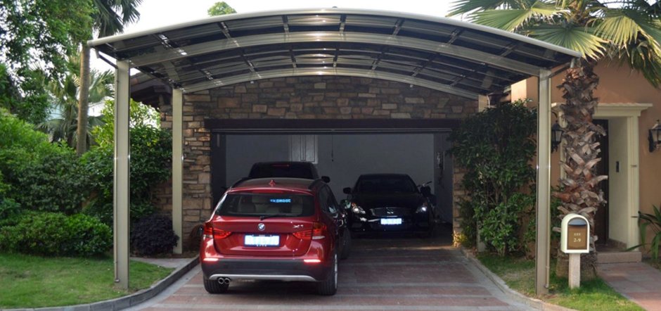 Навес гараж для автомобиля