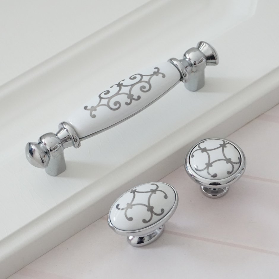 Керамические ручки для кухонной мебели