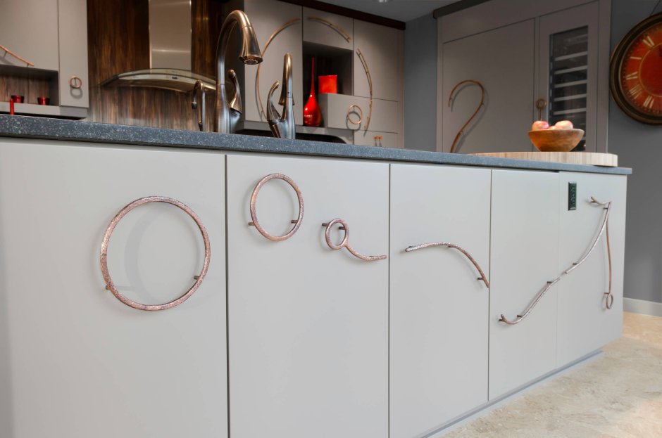 Оригинальные ручки для кухни