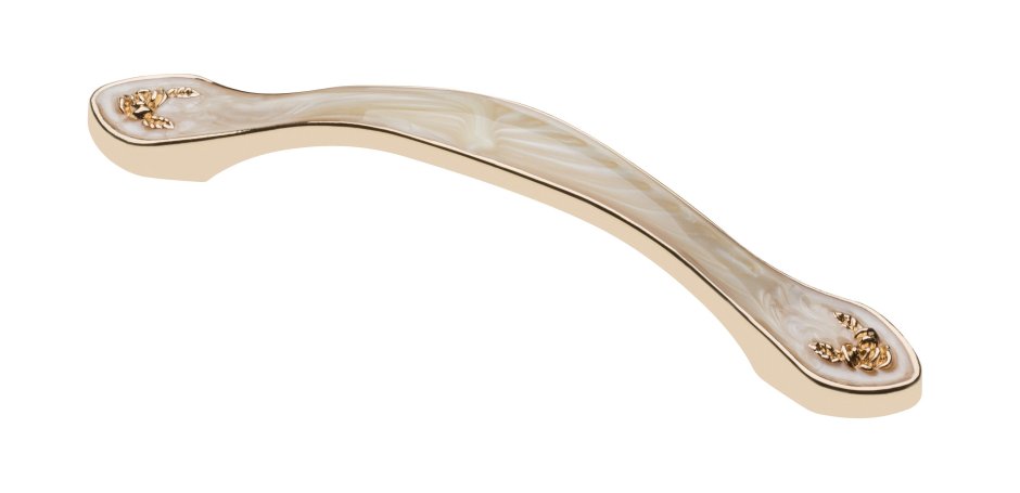 Ручка royal1 l-096 белый/золото uz-royal1-96-10/03