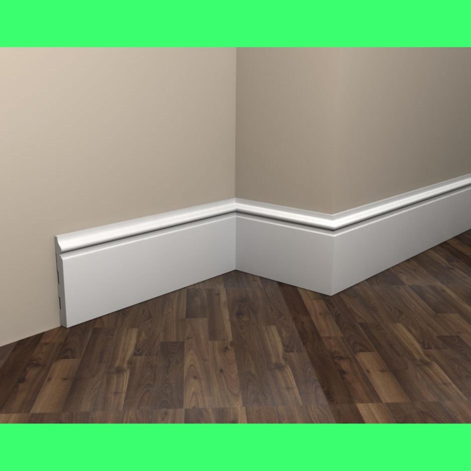 Плинтус на балконе напольный