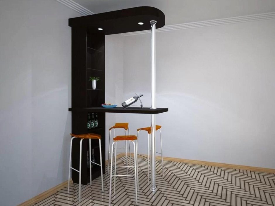 Полки для барной трубы