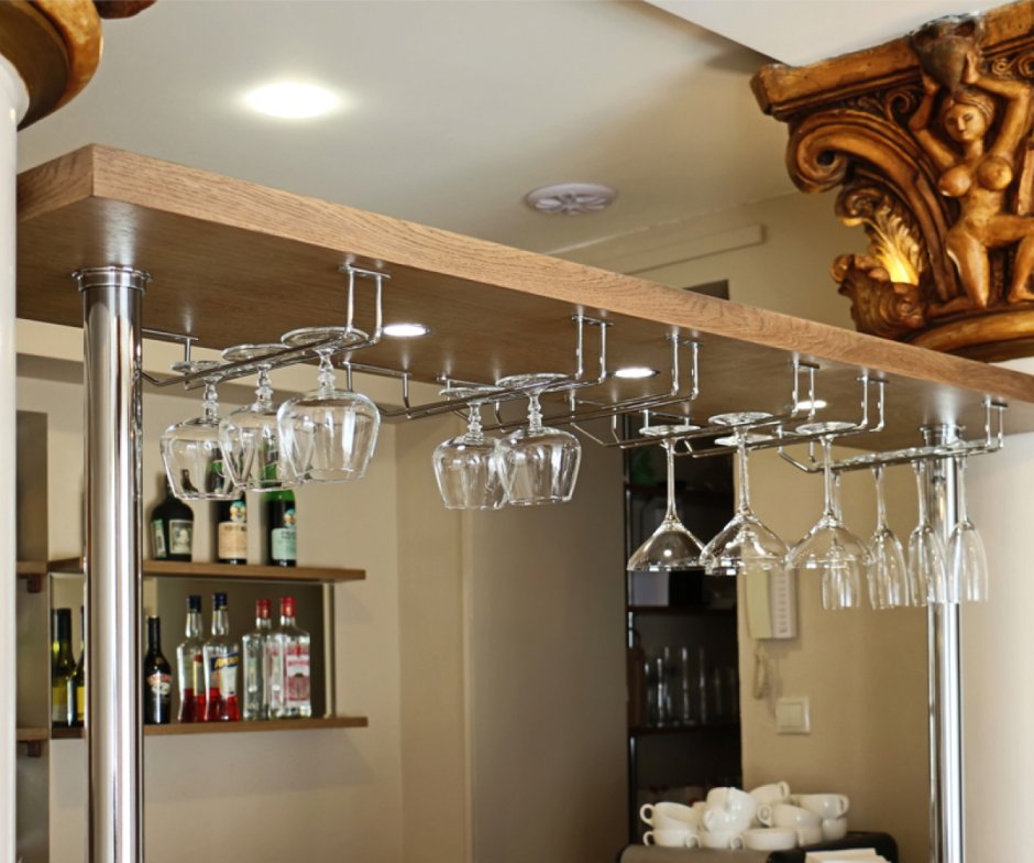 Полка для бокалов