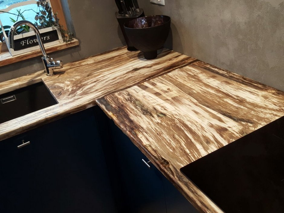 Кухонные фасады из слэба