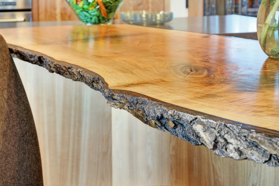 Мебель из слэба дерева