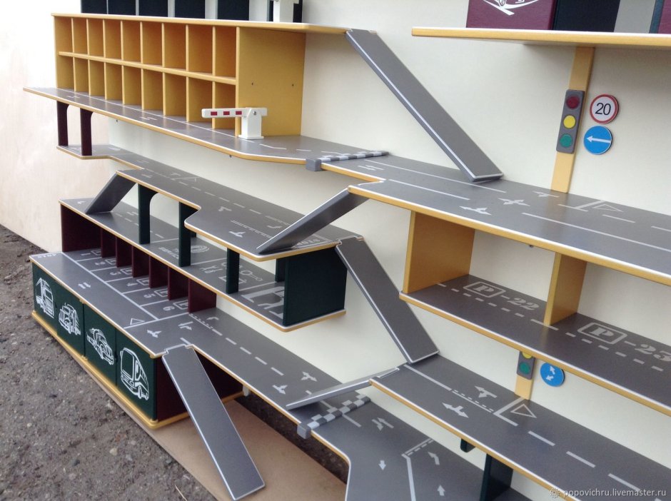 Гараж парковка для машинок