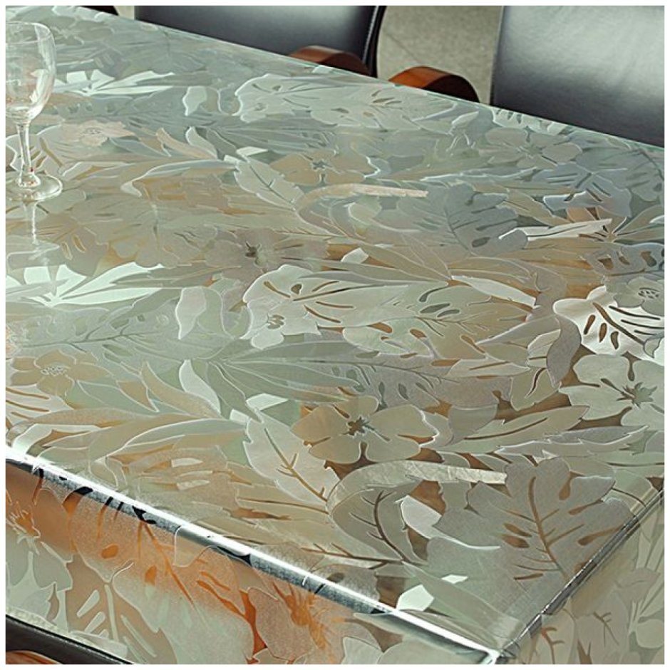 Domer клеенка прозрачная Crystal 100% ПВХ