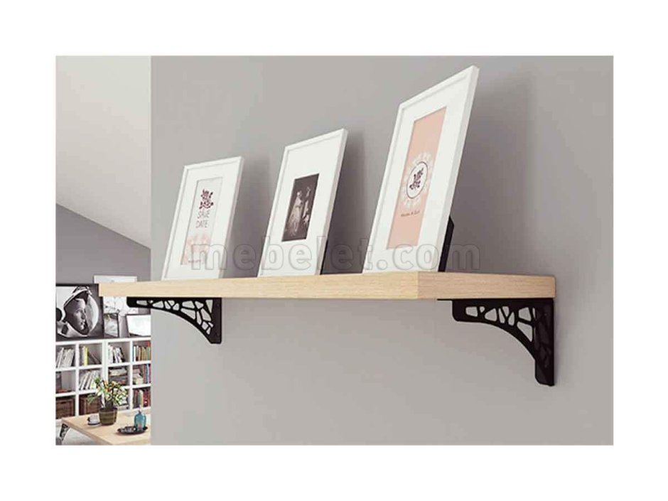 Менсолодержатель лофт-2 белый бархат