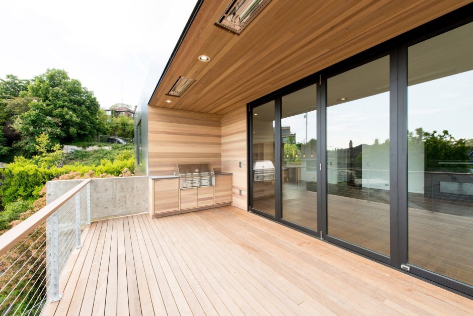 Панорамное остекление веранды