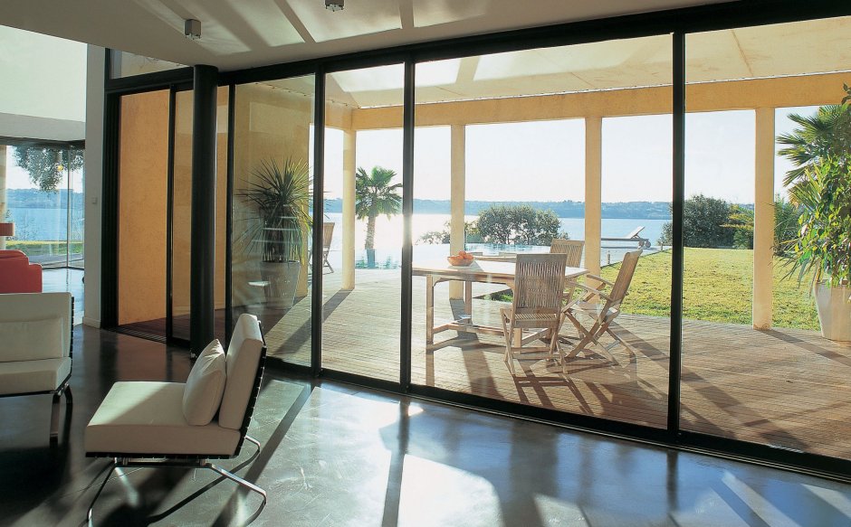 Раздвижные панорамные окна