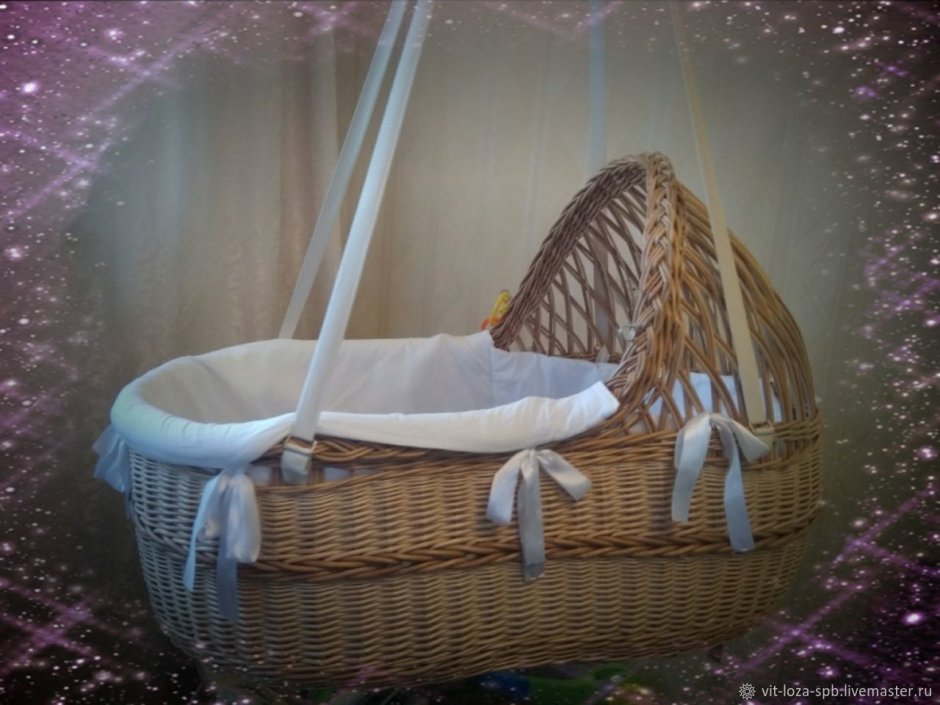 Подвесная люлька зыбка макраме