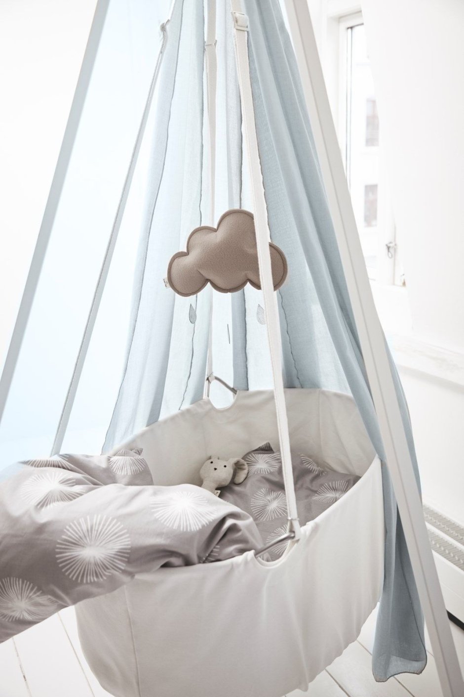 Люлька зыбка макраме